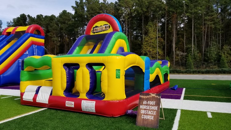 Fayetteville Giant Foot Obstacle Course Rental
